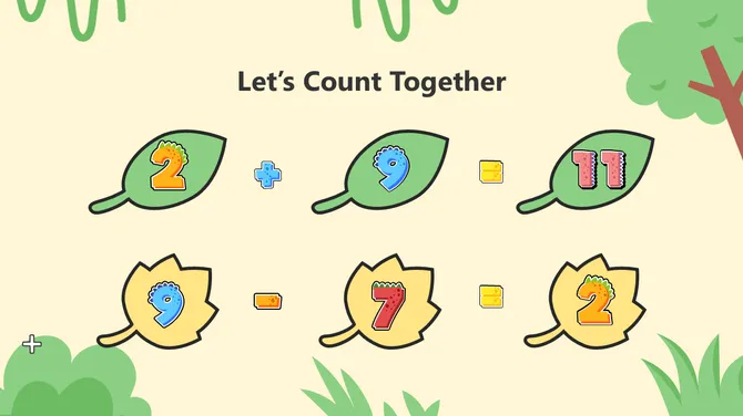 Basic Addition And Subtraction Math Pre-K  slide8