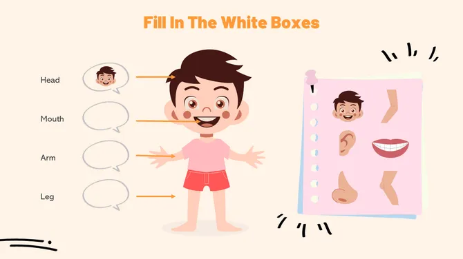 Biology Subject For Pre-K Parts Of The Body slide5