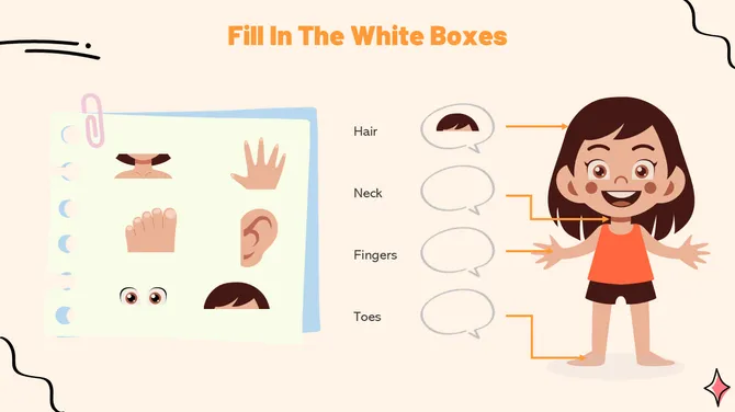 Biology Subject For Pre-K Parts Of The Body slide6