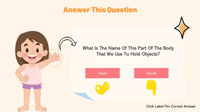 Biology Subject For Pre-K Parts Of The Body slide8