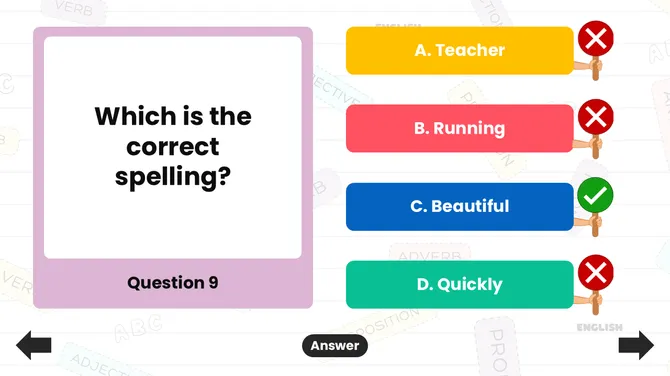 English Class Family Feud slide 12