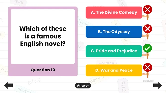 English Class Family Feud slide 13