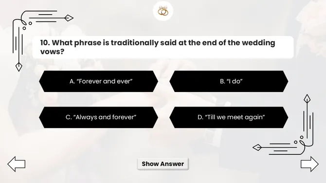 Wedding Party Family Feud Game slide 12