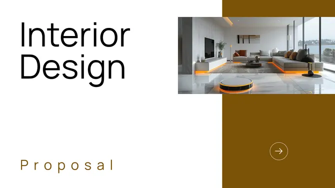 Interior Design Proposal slide 2