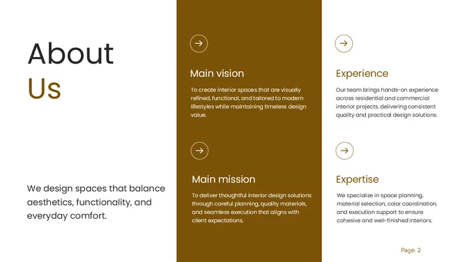 Interior Design Proposal slide 3