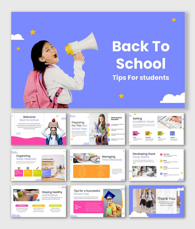 Free Back to School PowerPoint Templates | SlideEgg