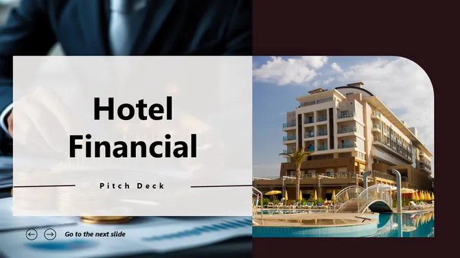 Hotel Finance Pitch Deck Presentation slide2