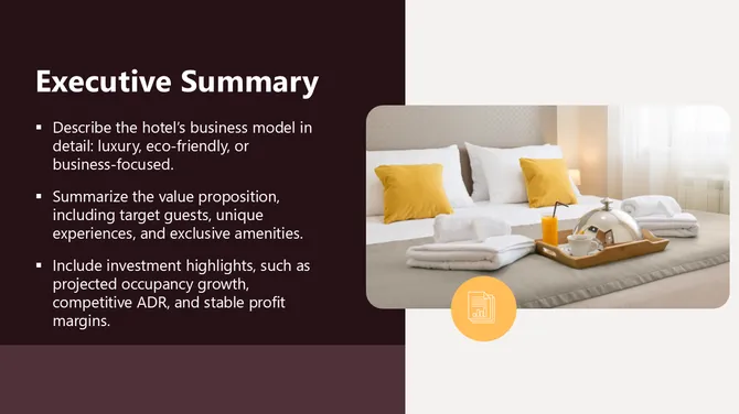Hotel Finance Pitch Deck Presentation slide3