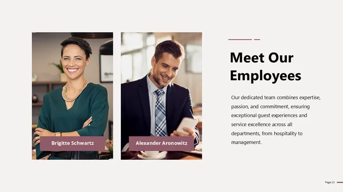 Hotel Finance Pitch Deck Presentation slide14