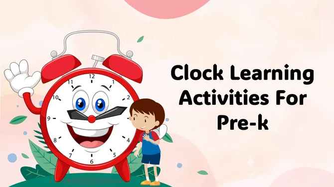 Clock Learning Activities For Pre-K slide2