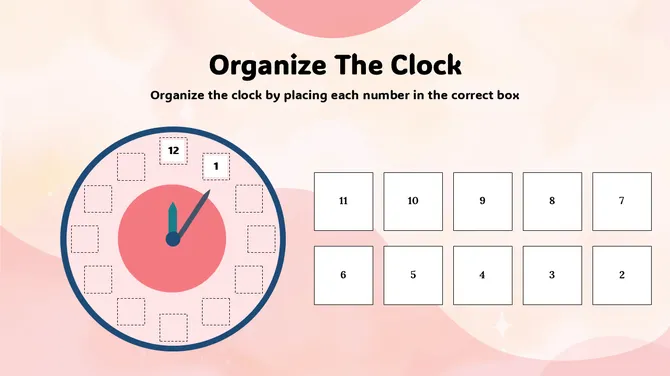 Clock Learning Activities For Pre-K slide5