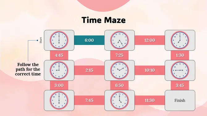 Clock Learning Activities For Pre-K slide14