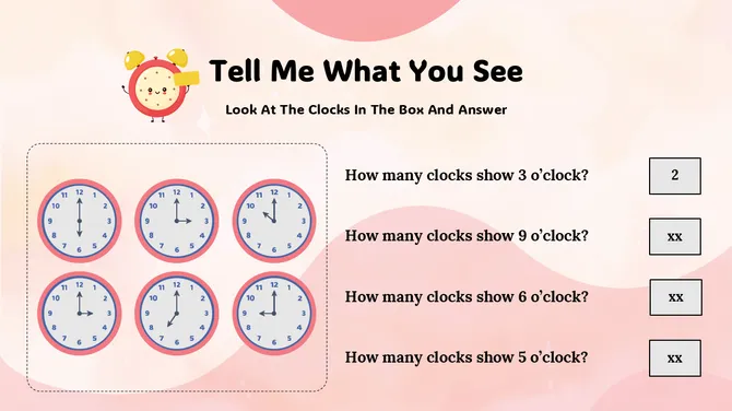 Clock Learning Activities For Pre-K slide15