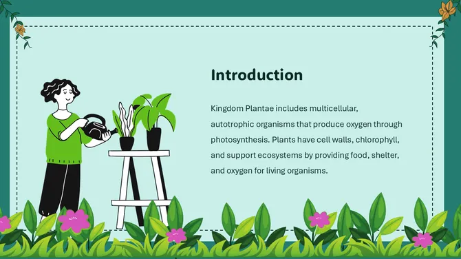 Biology Lesson For Middle School Kingdom Plantae slide3