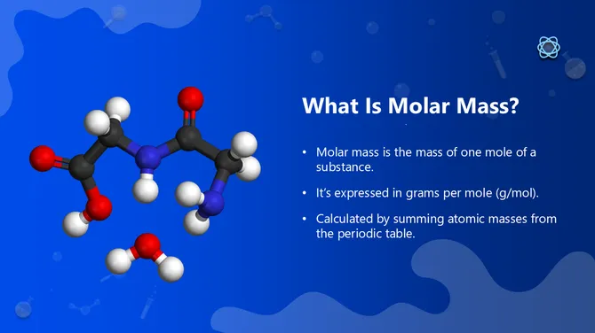 Science Subject Activities For Middle School Molar Mass slide3