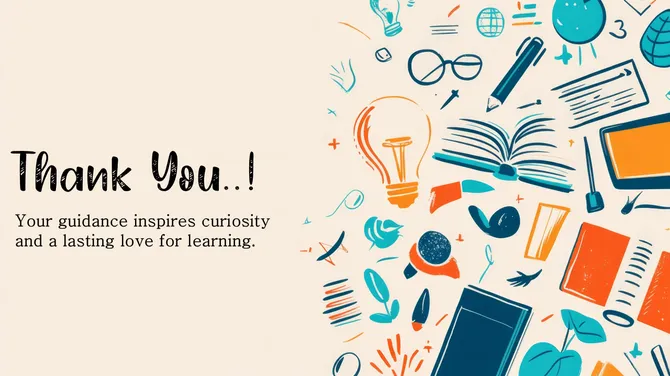 Thank You Education PowerPoint slide 8