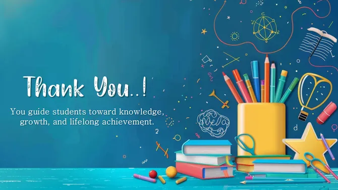 Thank You Education PowerPoint slide 11