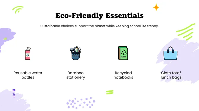 Back To School Essentials slide9