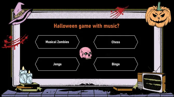 Family Feud Halloween Party Games slide 8