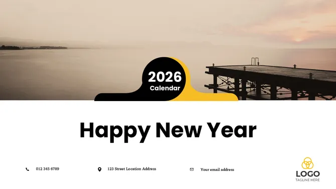 Printable 2026 Calendar Presentation slide 2