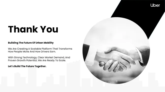 Uber Pitch Deck Presentation slide16