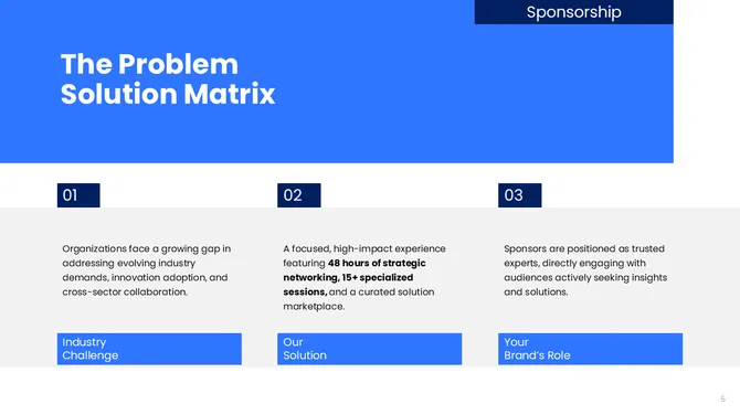 Sponsorship Proposal Presentation slide 6