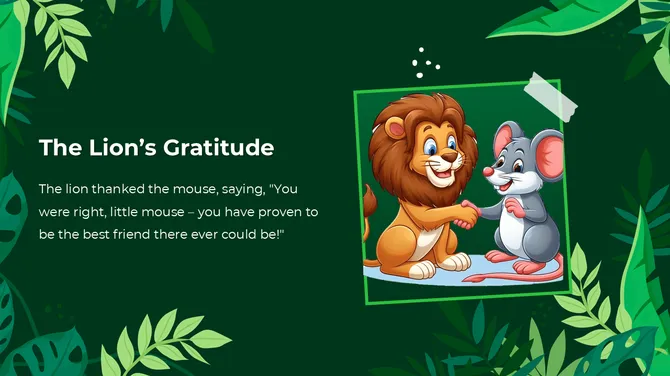 The Lion And The Mouse slide11