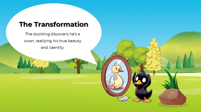 The Ugly Duckling slide9