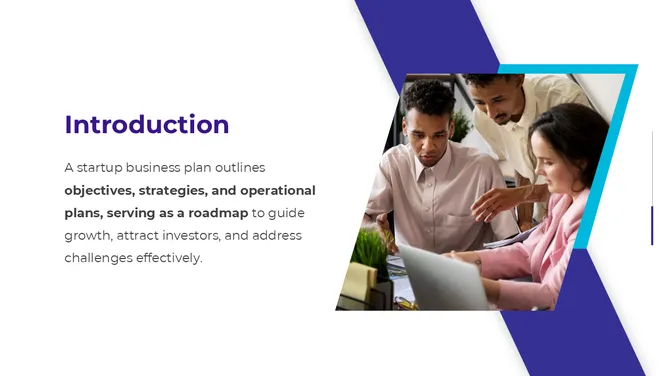 Startups Business Plan slide 3