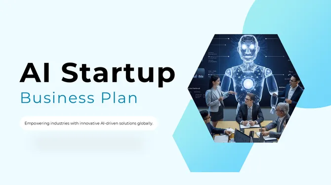 AI Startup Business Plan PowerPoint And Google Slides slide 2