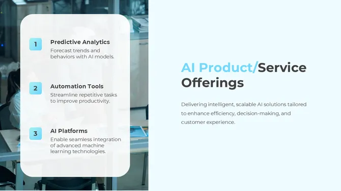 AI Startup Business Plan PowerPoint And Google Slides slide 6