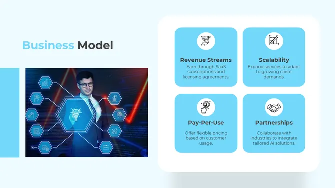 AI Startup Business Plan PowerPoint And Google Slides slide 7
