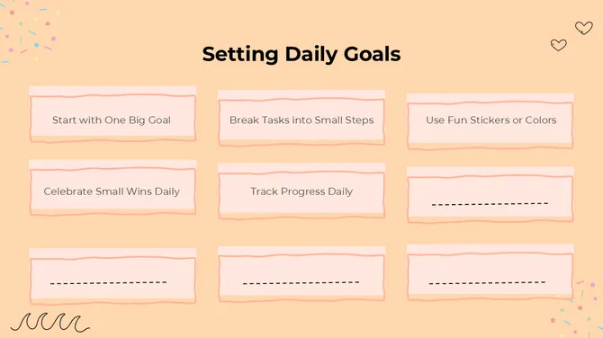 Elementary School Weekly Planner slide5