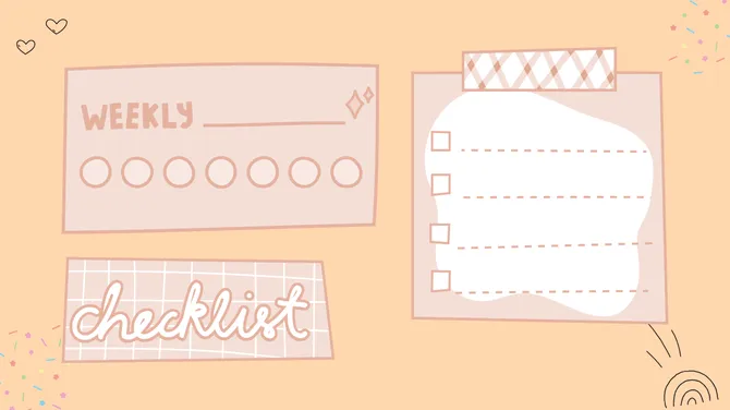 Elementary School Weekly Planner slide10