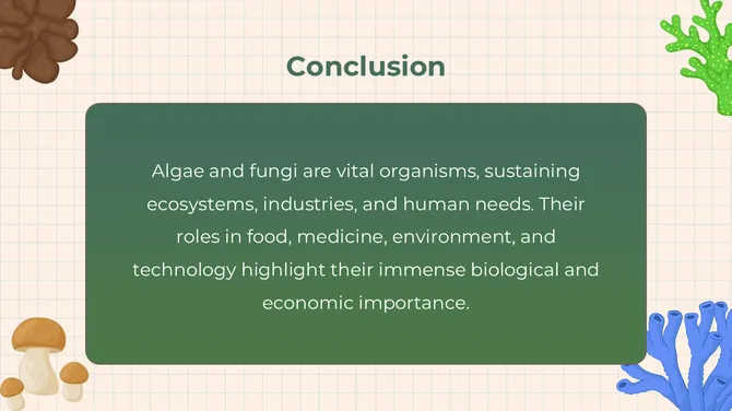 The Biology Subject For High School Algae And Fungi slide15