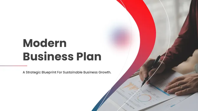 A Modern Business Plan PowerPoint And Google Slides slide 2