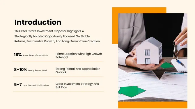 Real Estate Investment Proposal slide 4