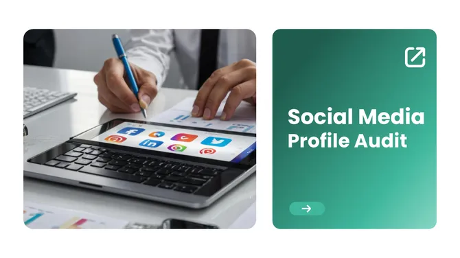 Social Media Profile Audit slide1