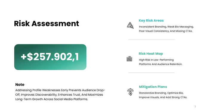 Social Media Profile Audit slide7