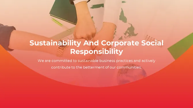 Example of Business Presentation slide 17