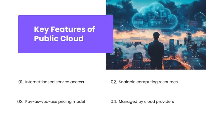 Cloud PowerPoint Presentation: Best suited for presenting cloud solutions, infrastructure, and technology insights effectively. slide4
