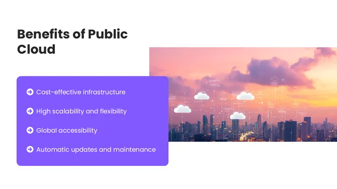 Cloud PowerPoint Presentation: Best suited for presenting cloud solutions, infrastructure, and technology insights effectively. slide7