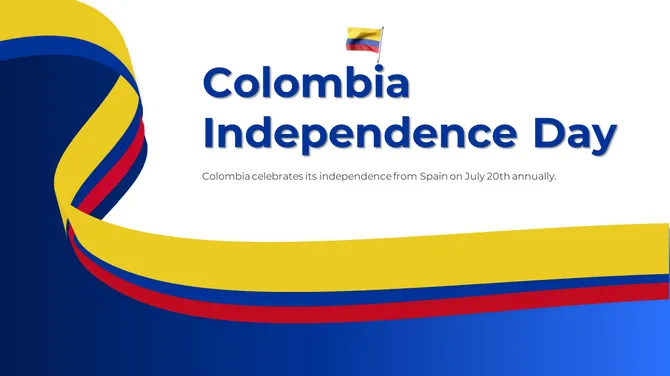 Colombia Independence Day slide2
