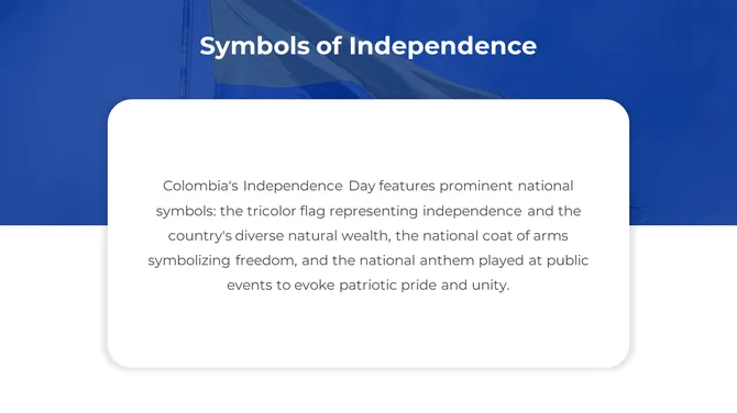 Colombia Independence Day slide8