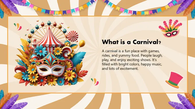 Carnival Vocabulary For Pre-K slide3