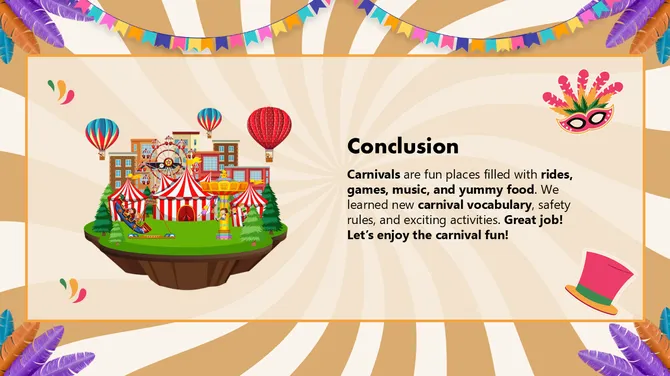 Carnival Vocabulary For Pre-K slide11