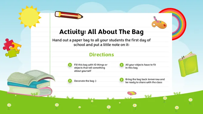 Back To School Activities For Middle School slide8