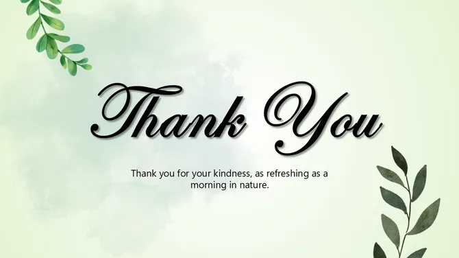 Nature Theme Gratitude PowerPoint slide 5