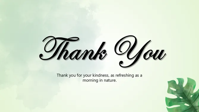 Nature Theme Gratitude PowerPoint slide 11