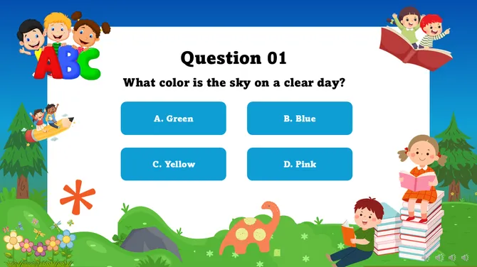 Kinder Garden Family Feud slide 5